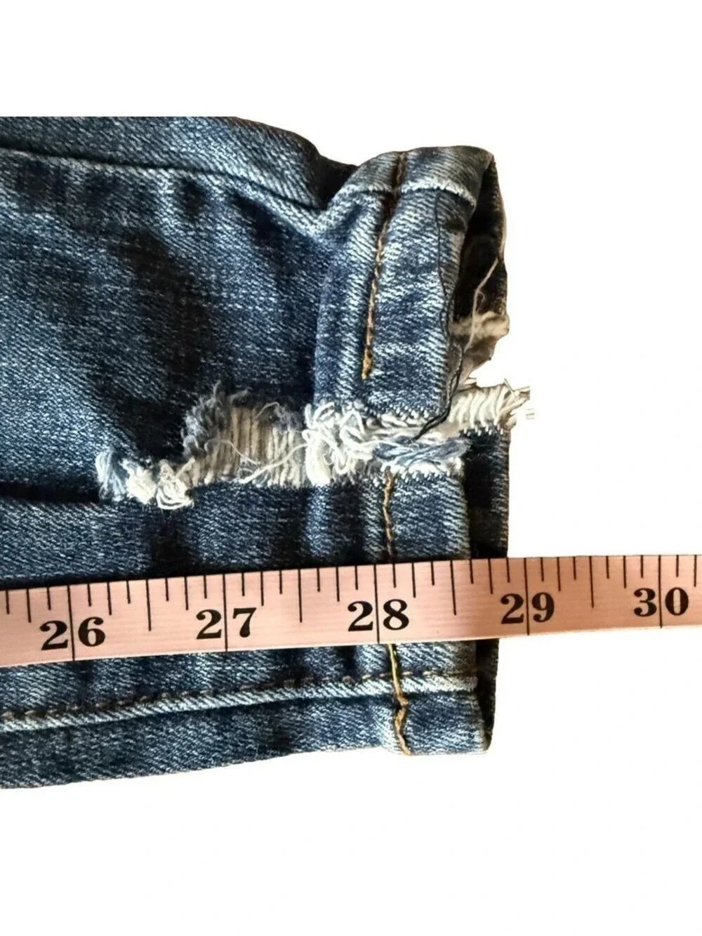 ✨🔥 KANCAN 👖 Women’s Low-Rise Distressed Skinny Jeans 👠 Size 24 🌟💃